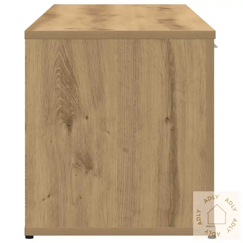 Tv-Benk Artisan Eik 120X34X37 Cm Konstruert Tre