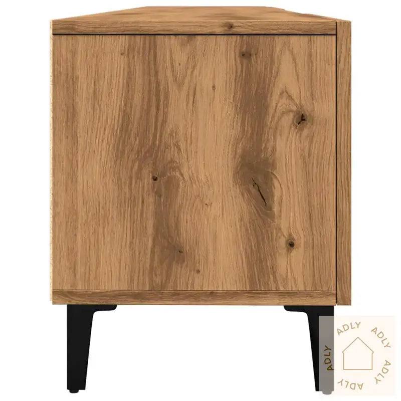 Tv-Benk Artisan Eik 180X31,5X40 Cm Konstruert Tre