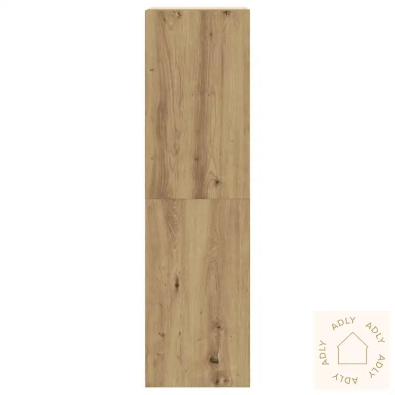 Tv-Skapsett 8 Deler Veggmontert Artisan Eik Konstruert Tre