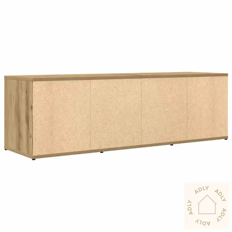 Tv-Benk Artisan Eik 120X34X37 Cm Konstruert Tre