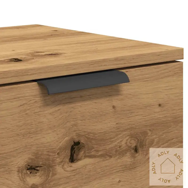 Tv-Benk Artisan Eik 102X35X36,5 Cm Konstruert Tre