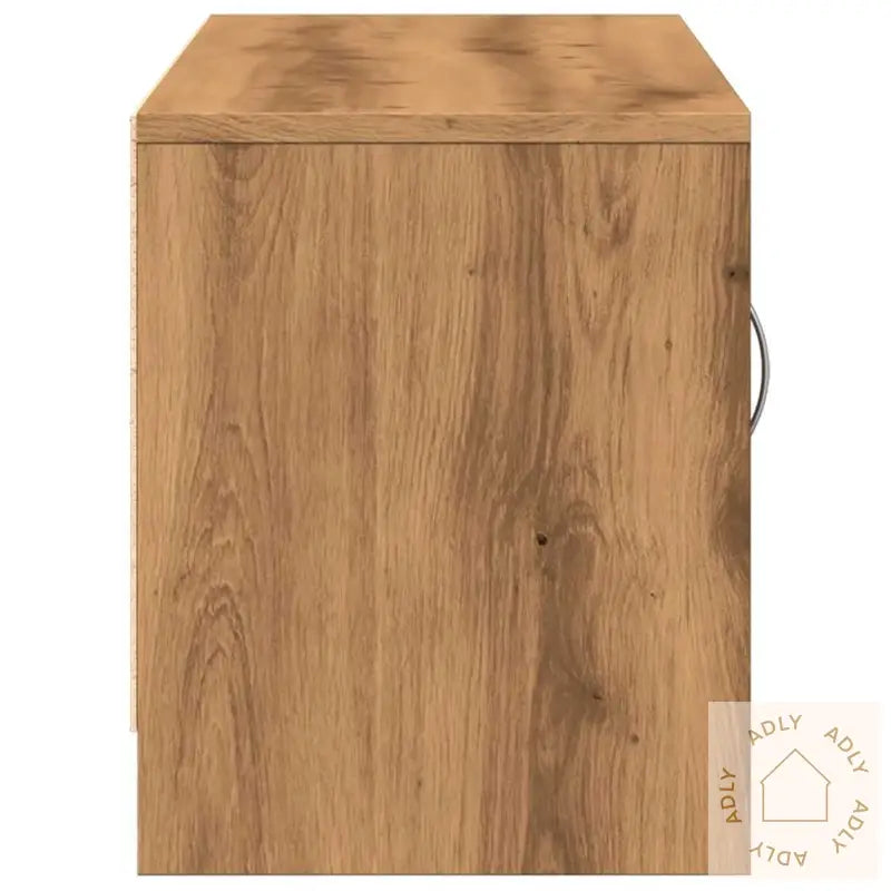 Tv-Benk Artisan Eik 102X30X37,5 Cm Konstruert Tre