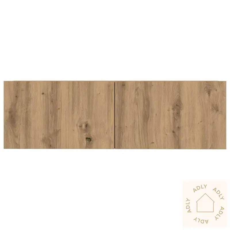 Tv-Skapsett 3 Deler Veggmontert Artisan Eik Konstruert Tre