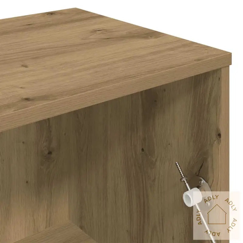 Tv-Benk Artisan Eik 120X34X37 Cm Konstruert Tre