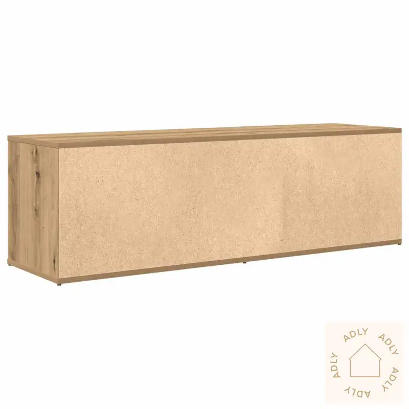 Tv-Benk Artisan Eik 120X34X37 Cm Konstruert Tre