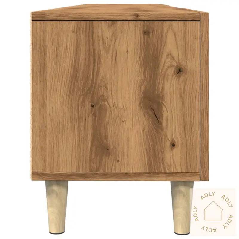 Tv-Benk Artisan Eik 180X31,5X40 Cm Konstruert Tre