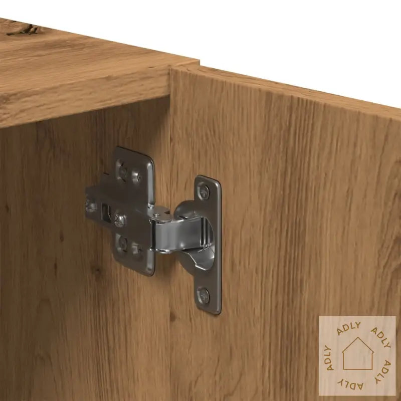 Tv-Benk Artisan Eik 180X31,5X40 Cm Konstruert Tre