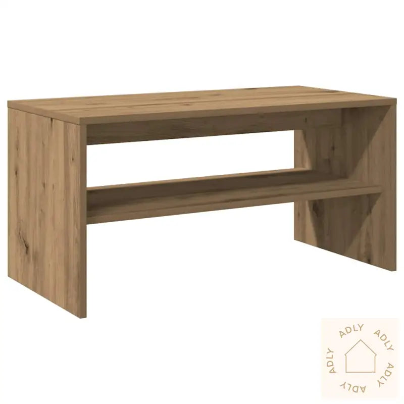 Tv-Benk Artisan Eik 80X40X40 Cm Konstruert Tre