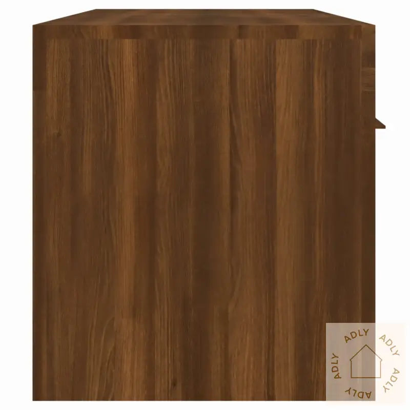 Tv-Benk Med Led Brun Eik 140X36,5X40 Cm