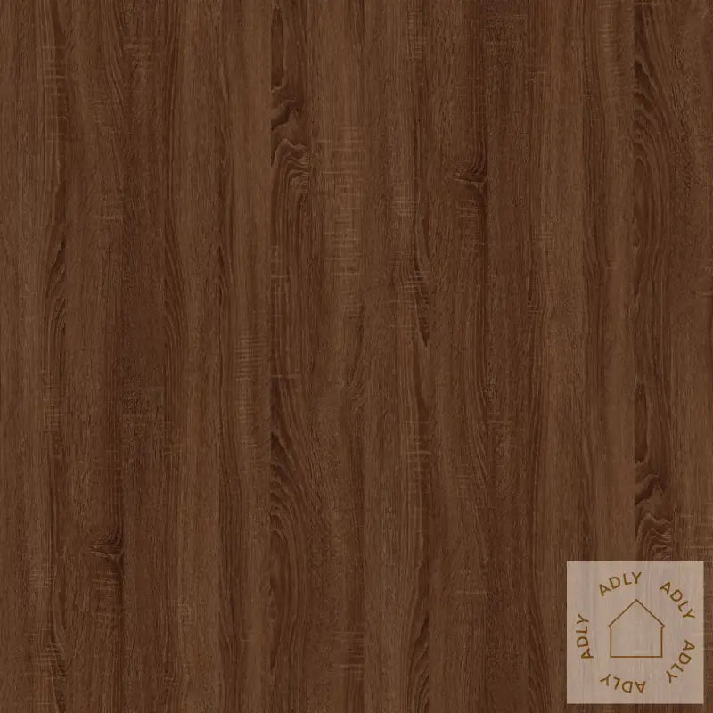 Tv-Benk Brun Eik 102X44,5X50 Cm Konstruert Tre