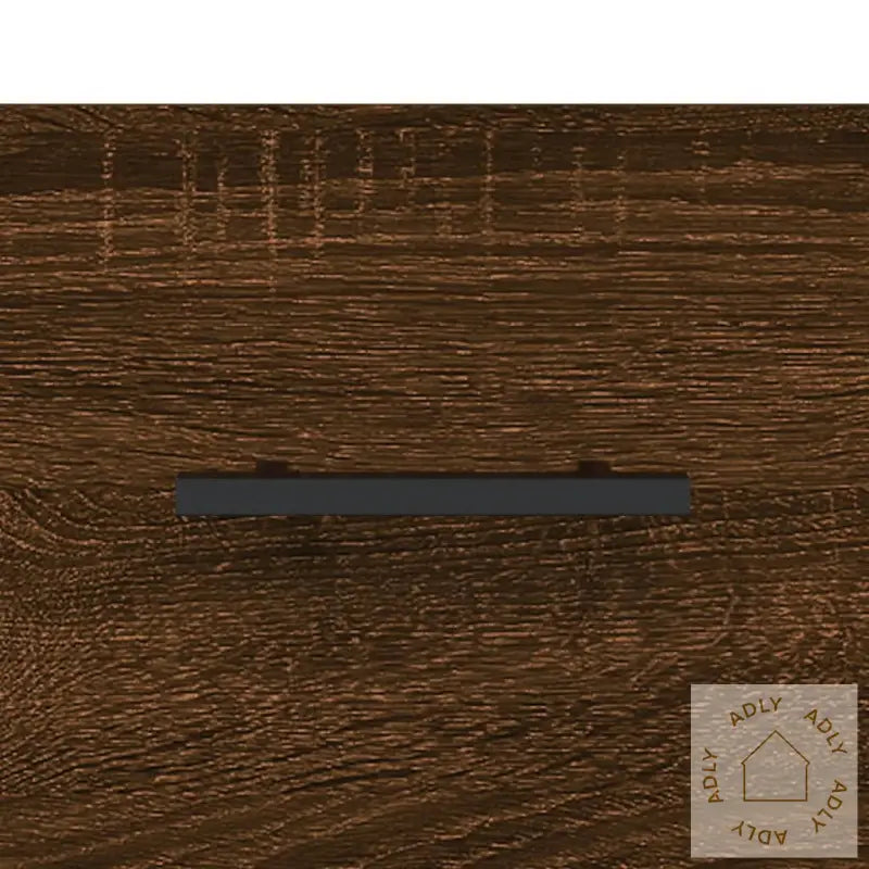 Tv-Benk Brun Eik 80X36X50 Cm Konstruert Tre