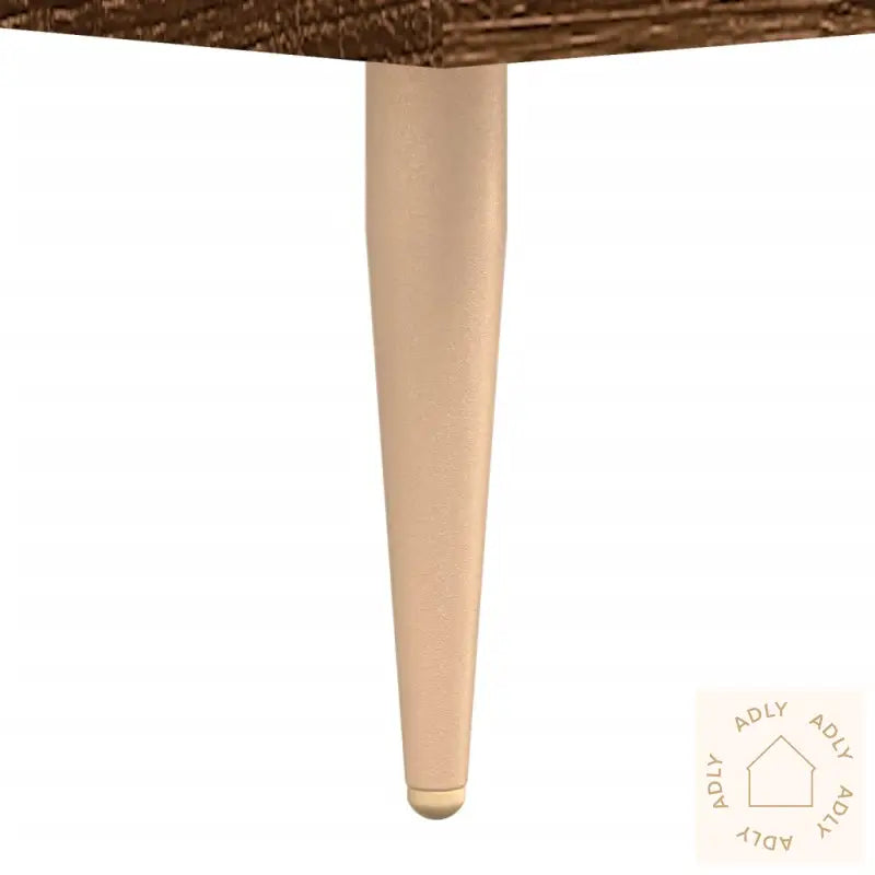 Tv-Benk Brun Eik 150X30X44,5 Cm Konstruert Tre