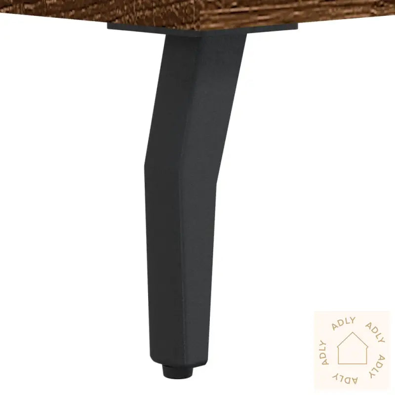 Tv-Benk Brun Eik 80X36X50 Cm Konstruert Tre