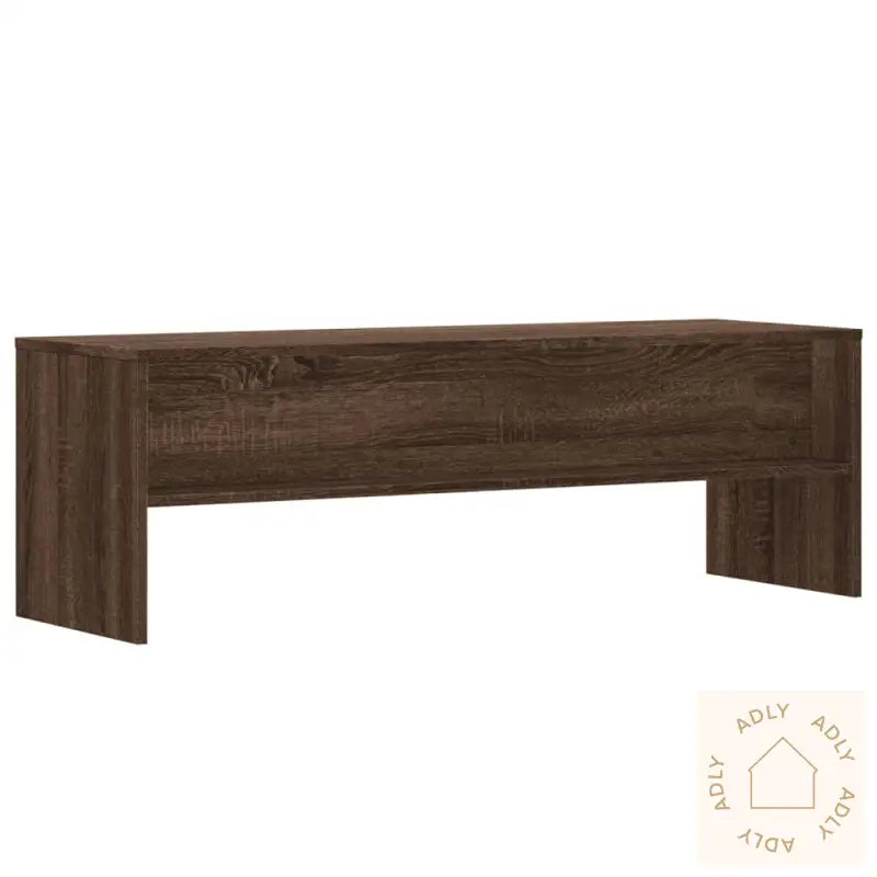 Tv-Benk Brun Eik 120X40X40 Cm Sponplate