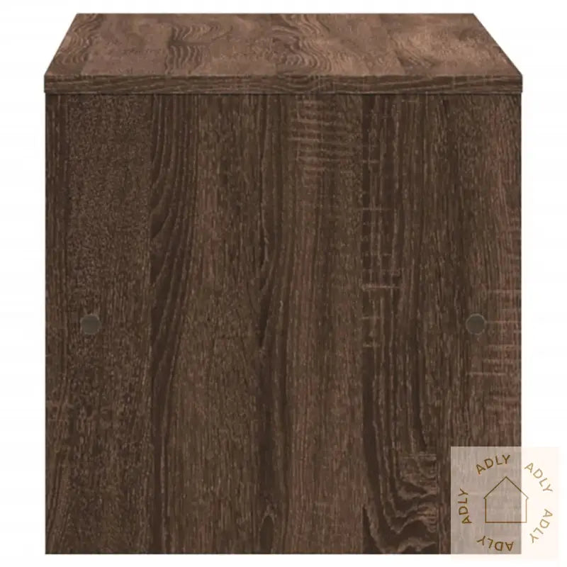 Tv-Benk Brun Eik 120X40X40 Cm Sponplate