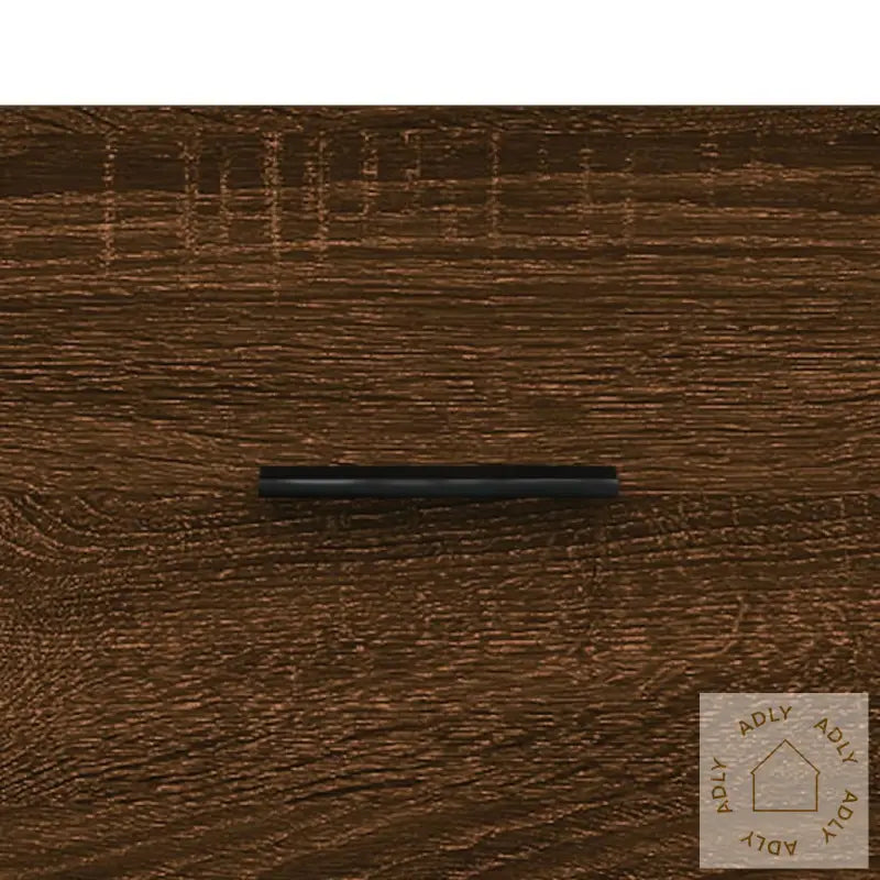 Tv-Benk Brun Eik 80X36X50 Cm Konstruert Tre