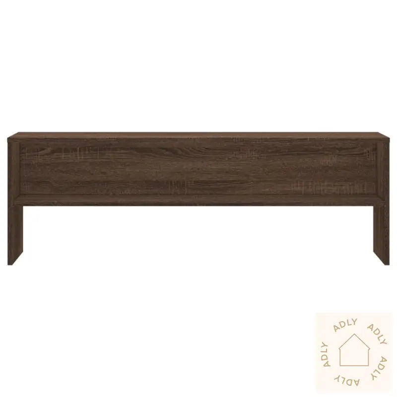 Tv-Benk Brun Eik 120X40X40 Cm Sponplate