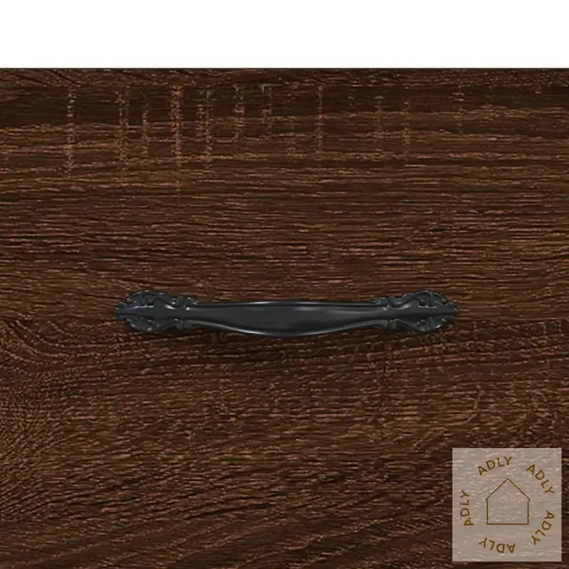 Tv-Benk Brun Eik 102X36X50 Cm Konstruert Tre