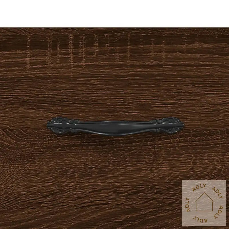 Tv-Benk Brun Eik 80X36X50 Cm Konstruert Tre