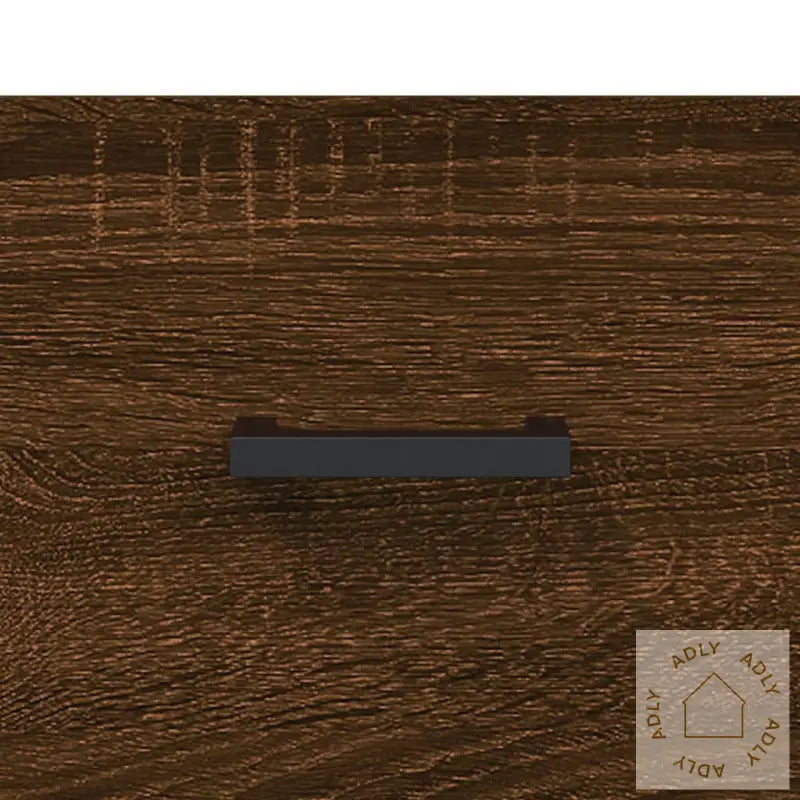 Tv-Benk Brun Eik 102X36X50 Cm Konstruert Tre