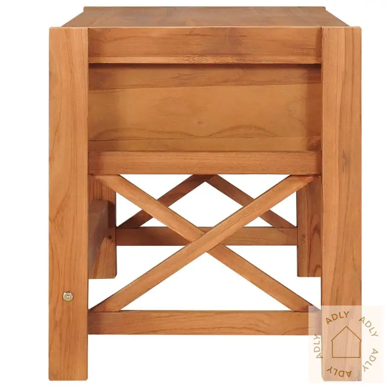 Tv-Benk 100X40X45 Cm Teak