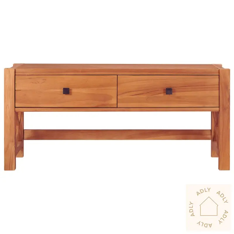 Tv-Benk 100X40X45 Cm Teak