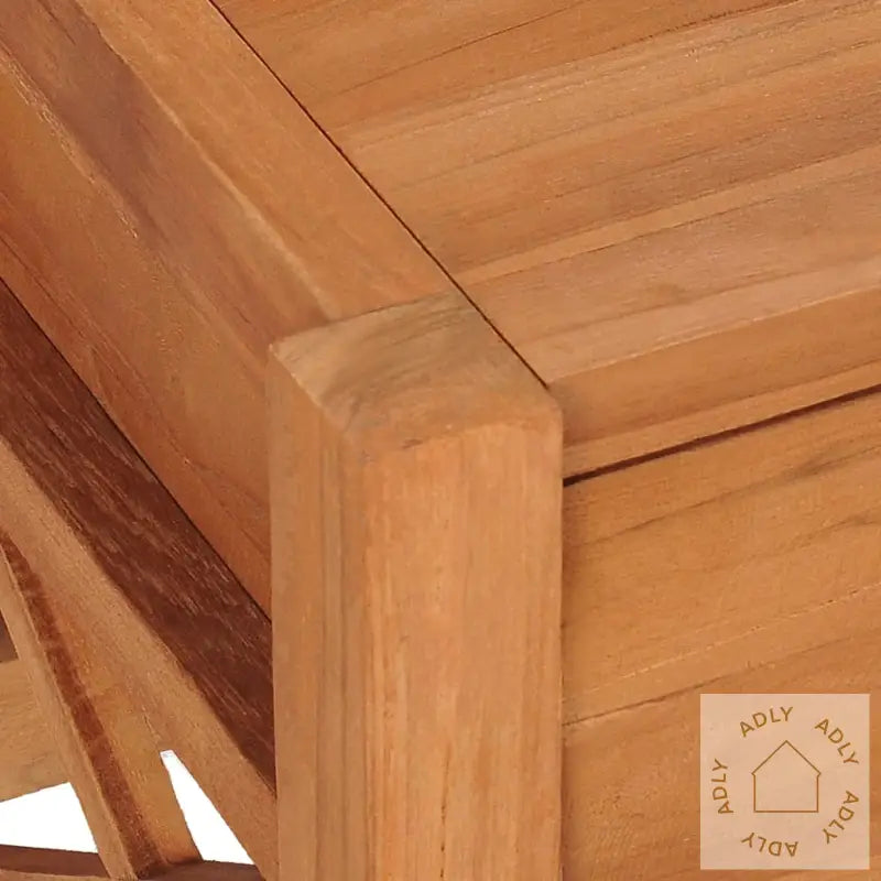 Tv-Benk 100X40X45 Cm Teak