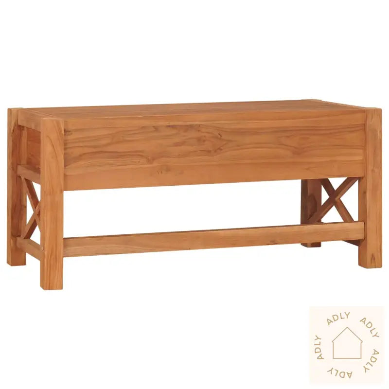 Tv-Benk 100X40X45 Cm Teak