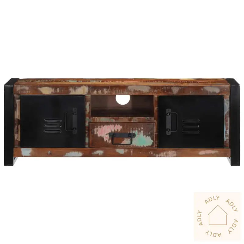 Tv-Benk 100X30X35 Cm Gjenvunnet Heltre