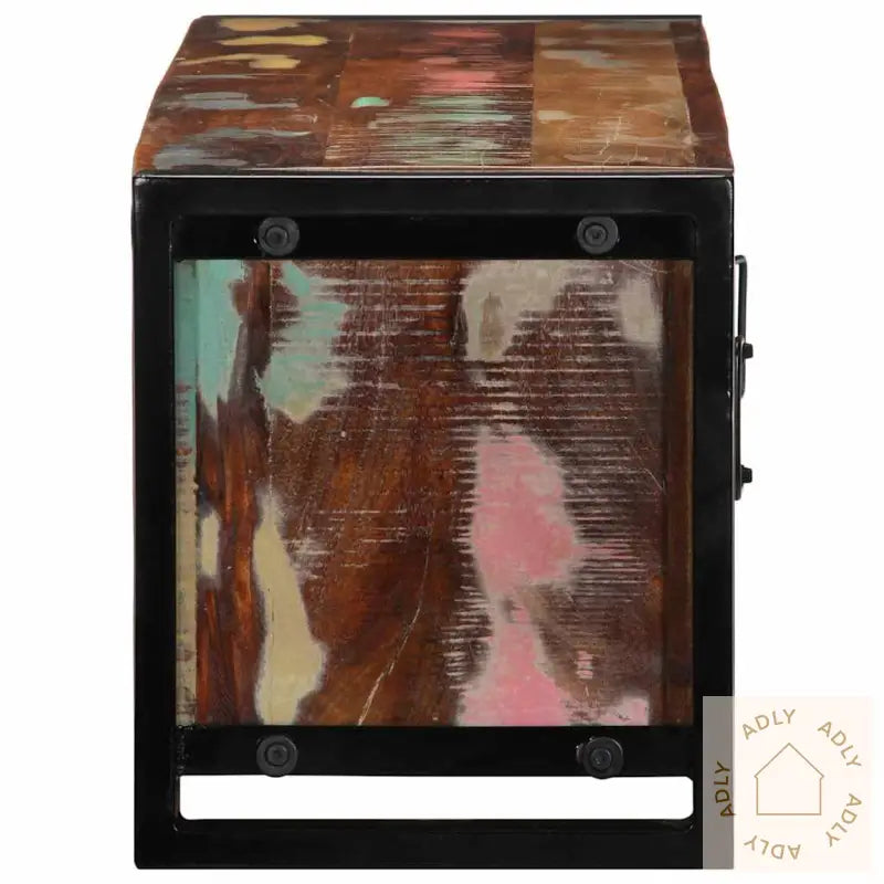 Tv-Benk 100X30X35 Cm Gjenvunnet Heltre