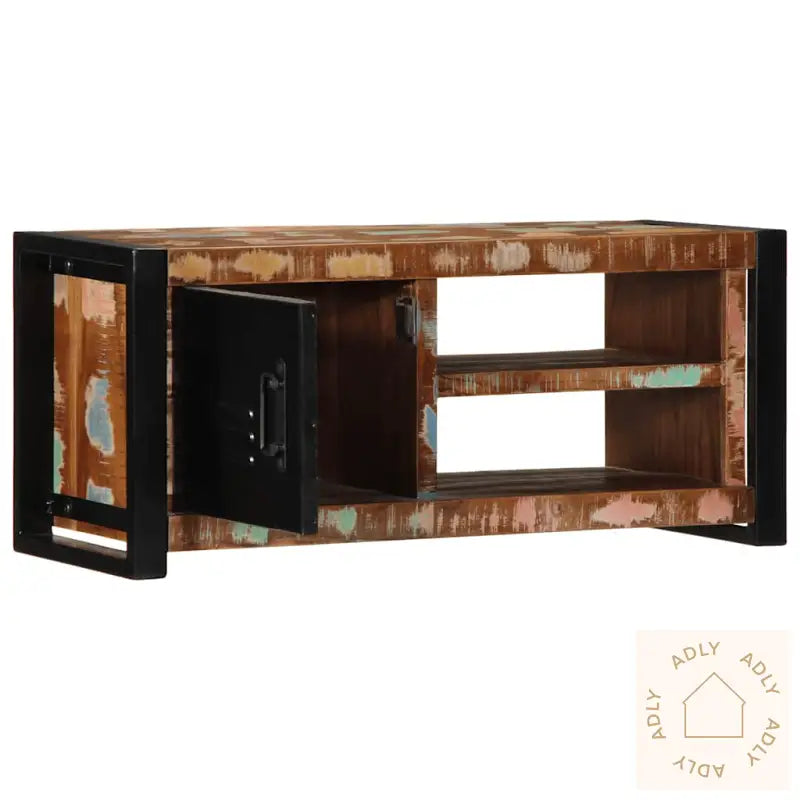Tv-Benk 80X30X35 Cm Gjenvunnet Heltre