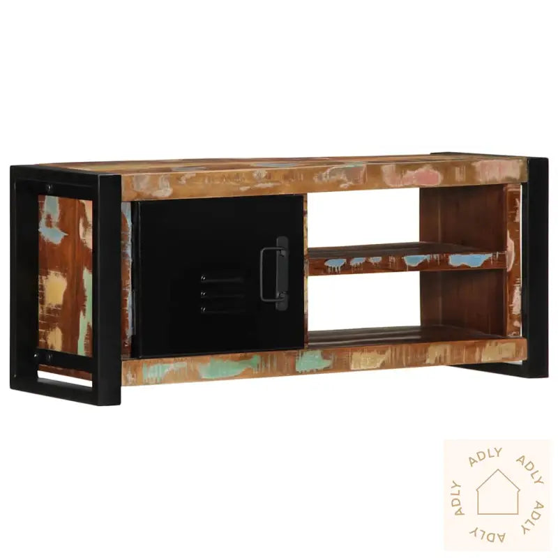 Tv-Benk 80X30X35 Cm Gjenvunnet Heltre