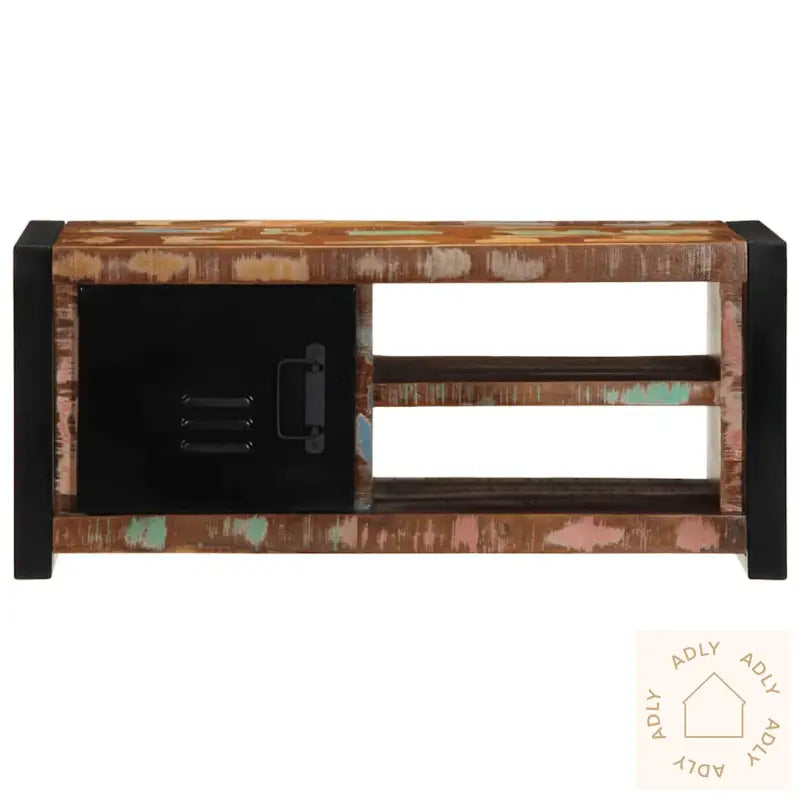 Tv-Benk 80X30X35 Cm Gjenvunnet Heltre