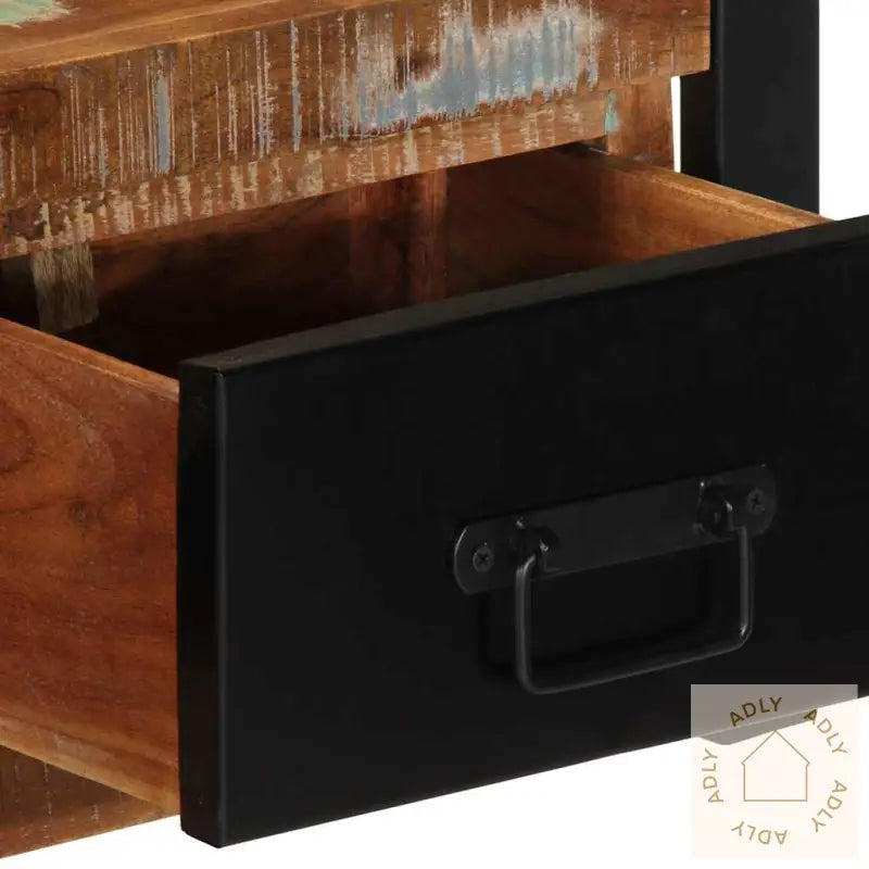 Tv-Benk 100X30X25 Cm Gjenvunnet Heltre