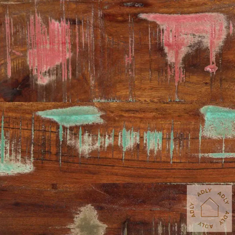 Tv-Benk 100X30X25 Cm Gjenvunnet Heltre