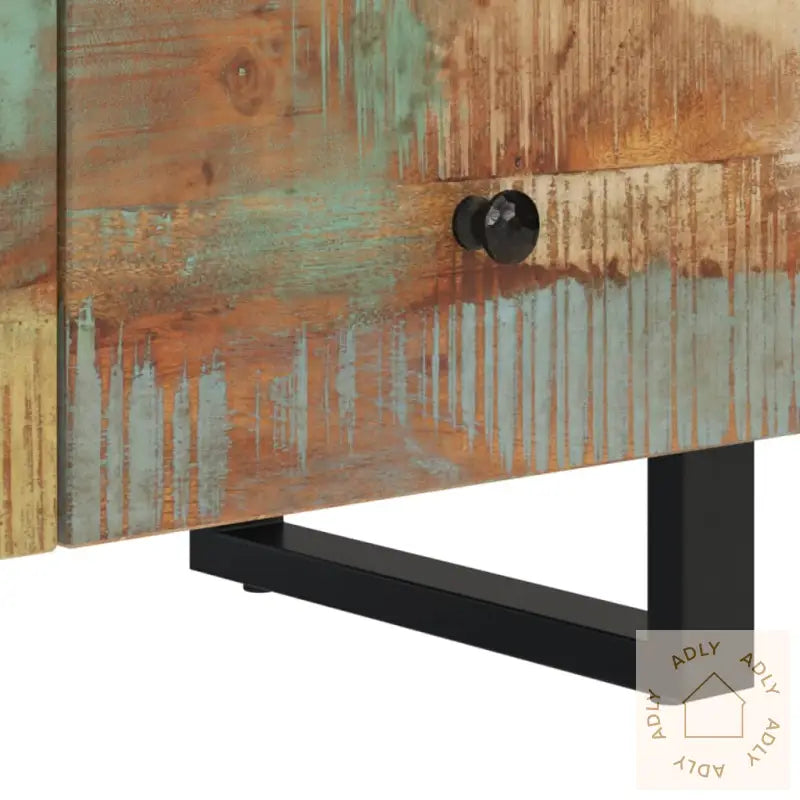 Tv-Benk 70X33X46Cm Gjenvunnet Heltre