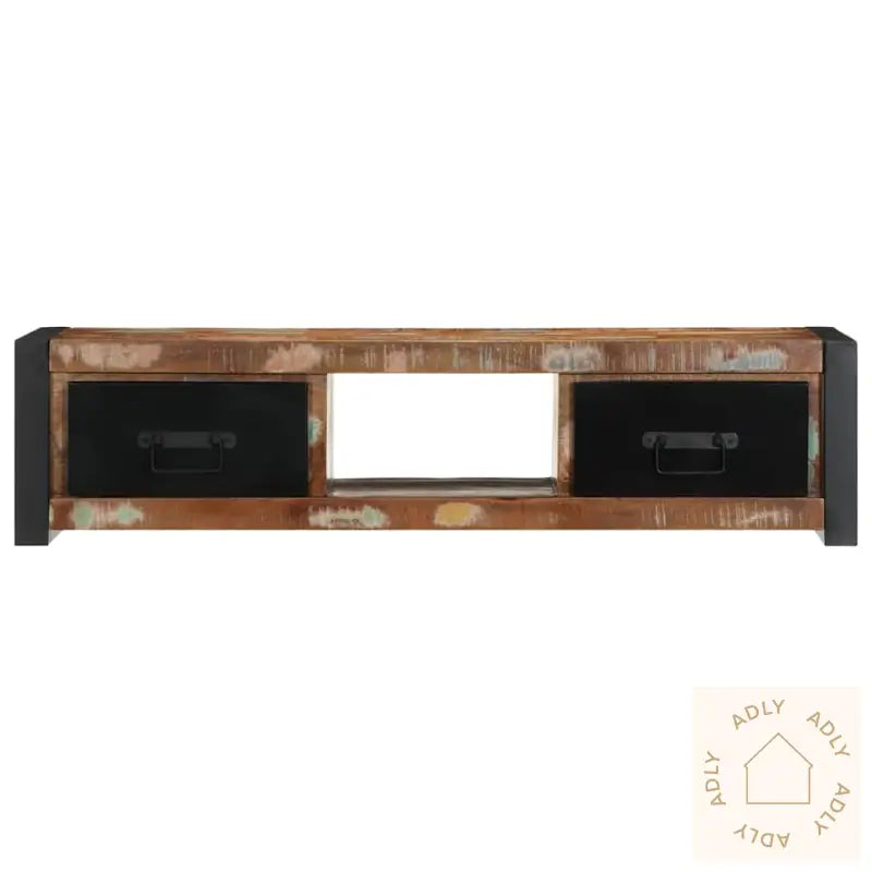 Tv-Benk 100X30X25 Cm Gjenvunnet Heltre