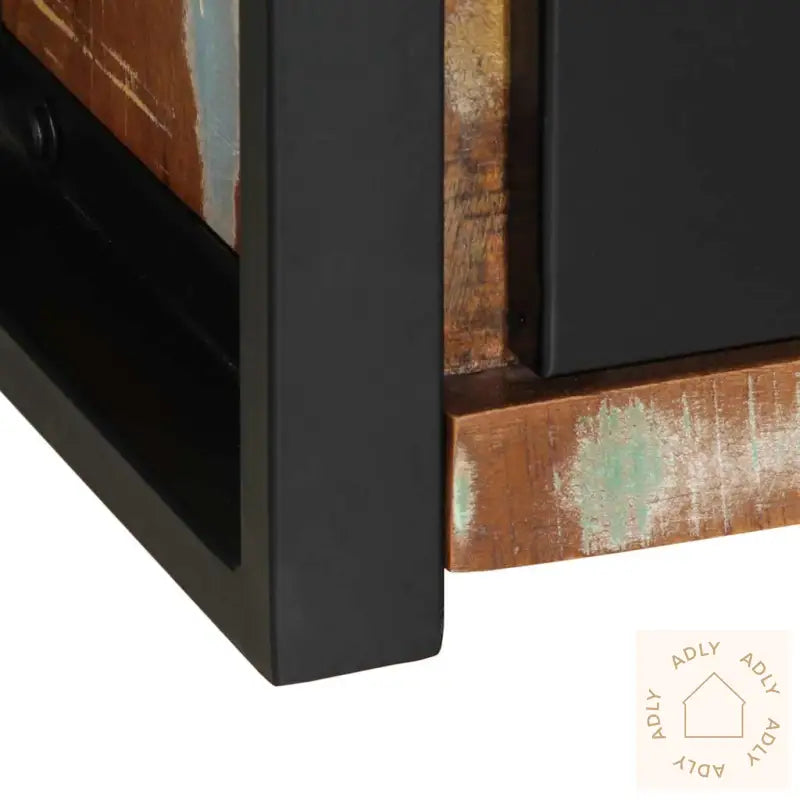 Tv-Benk 100X30X25 Cm Gjenvunnet Heltre