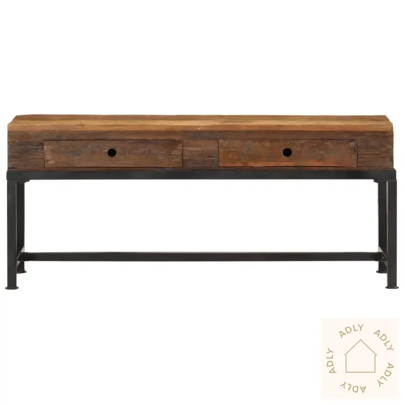 Tv-Benk 110X30X46 Cm Gjenvunnet Heltre