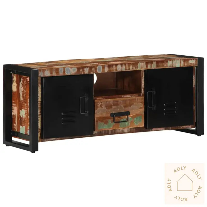 Tv-Benk 100X30X40 Cm Gjenvunnet Heltre