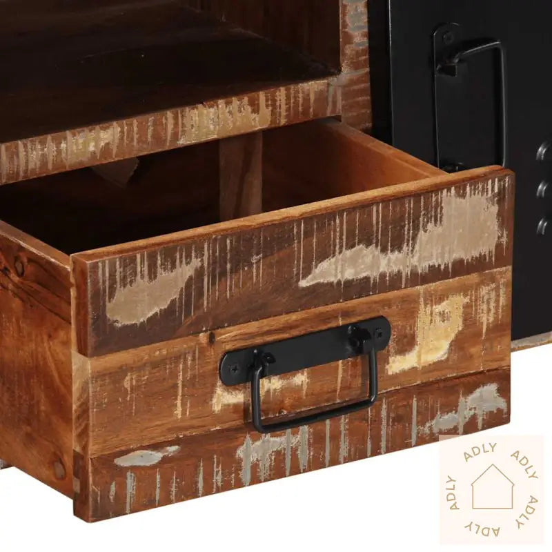 Tv-Benk 100X30X40 Cm Gjenvunnet Heltre