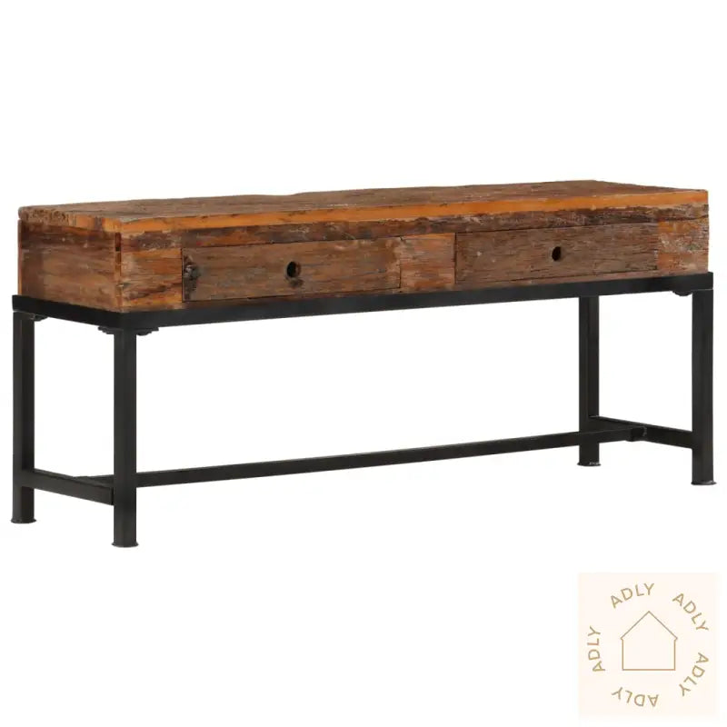 Tv-Benk 110X30X46 Cm Gjenvunnet Heltre