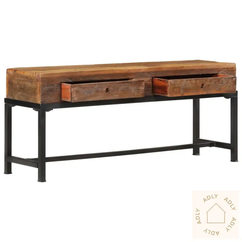 Tv-Benk 110X30X46 Cm Gjenvunnet Heltre