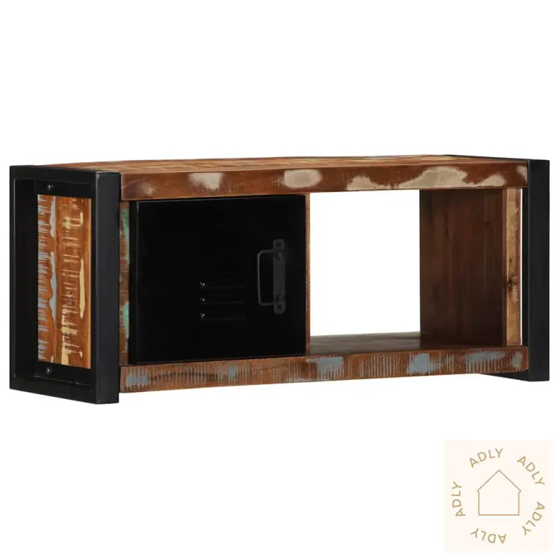 Tv-Benk 80X30X35 Cm Gjenvunnet Heltre