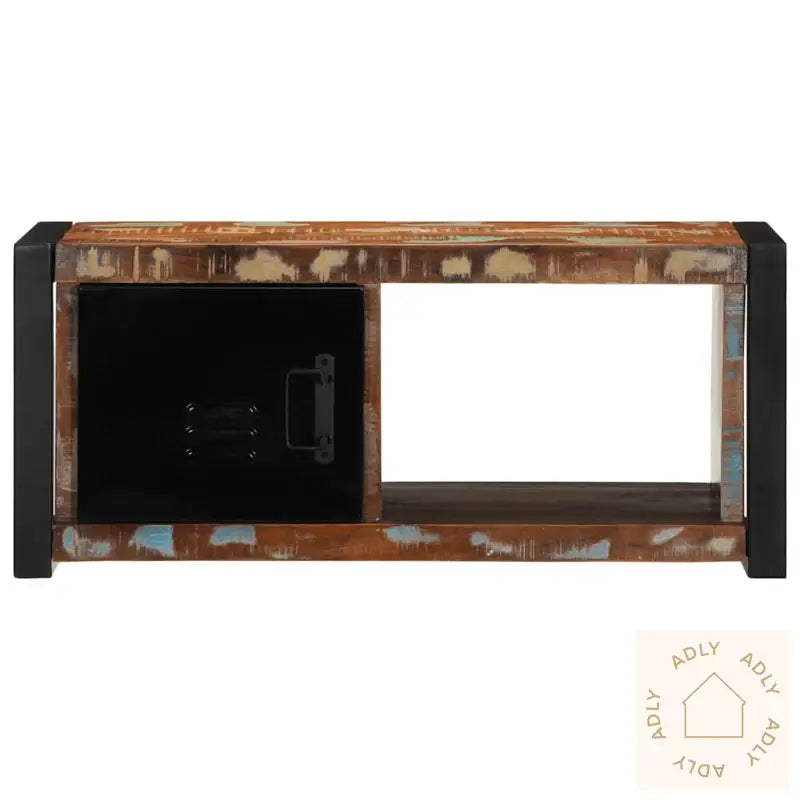 Tv-Benk 80X30X35 Cm Gjenvunnet Heltre