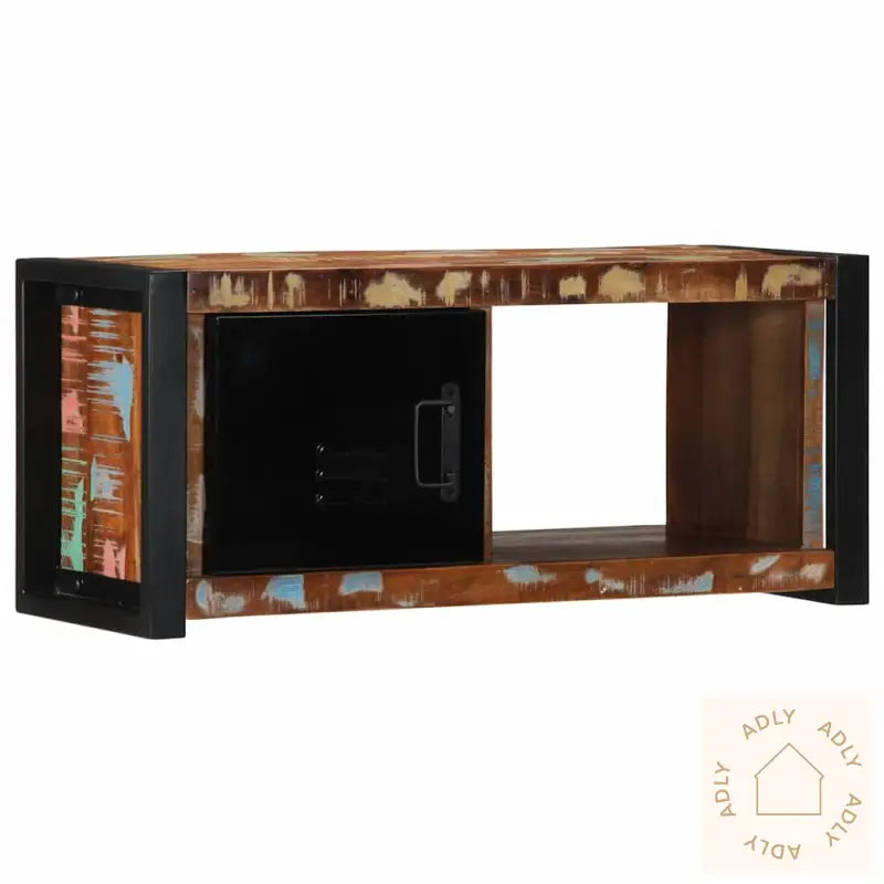Tv-Benk 80X30X35 Cm Gjenvunnet Heltre