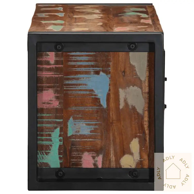 Tv-Benk 80X30X35 Cm Gjenvunnet Heltre