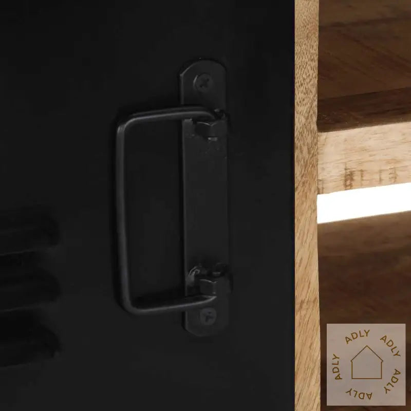 Tv-Benk 80X30X35 Cm Grovt Heltre Mangotre