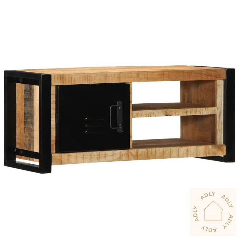Tv-Benk 80X30X35 Cm Grovt Heltre Mangotre