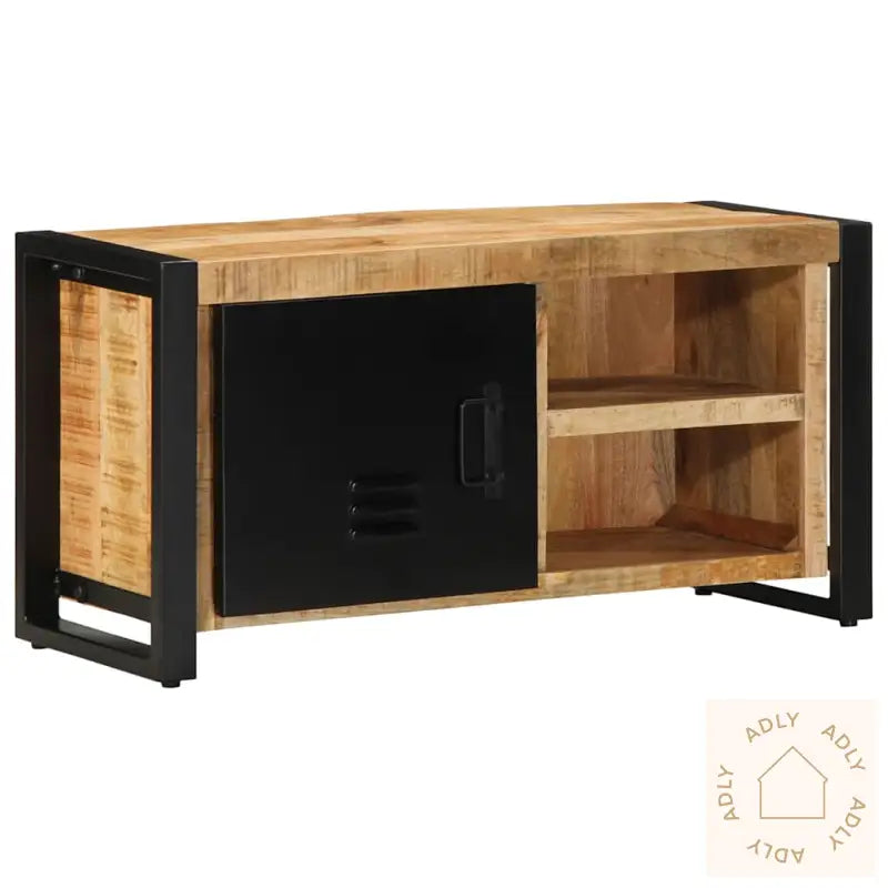 Tv-Benk 80X30X40 Cm Grovt Heltre Mangotre